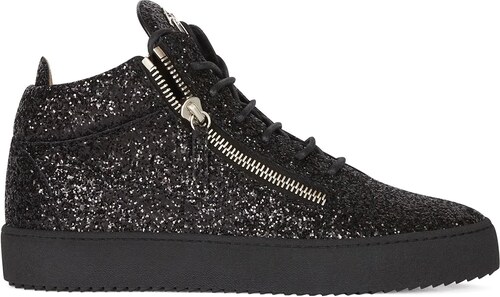 Nero Sneakers Kriss con glitter Farfetch Uomo Scarpe Sneakers Sneakers con glitter 