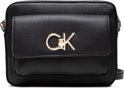 Calvin Klein Re Lock Camera Bag With Flap Pbl K60k609397 Stileo It