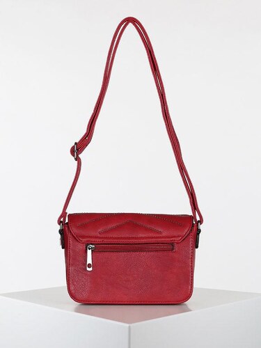Borsa A Tracolla In Cotone Northern Soul Keep The Faith - Unisex, Taglia Unica, Colore Rosso - Shopper Ecologica E Resistente