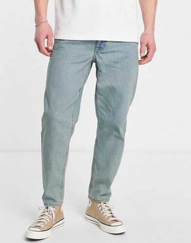 Asos Uomo Abbigliamento Pantaloni e jeans Jeans Jeans affosulati Jeans affusolati lavaggio chiaro 