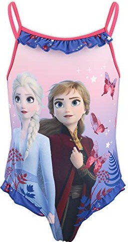 Prodotto Originale con Licenza Ufficiale Frozen Movie Disney Bambina Costume Intero 1 Pezzo Mare Piscina 