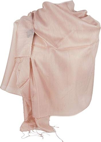 Avantgarde Stola cerimonia donna scialle elegante stole coprispalle a scelta raso lucido colore colour rosa carne cipria 