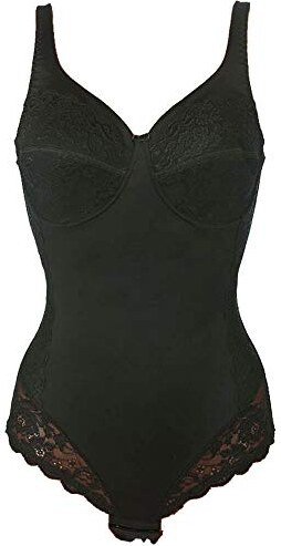 VVX Pantaloncini Body da donna per controllo della pancia Shapewear senza cuciture sexy sollevamento culo allenamento aderente tuta corta un pezzo, A- 1 Pack-nero, M/L (firm control or one size up