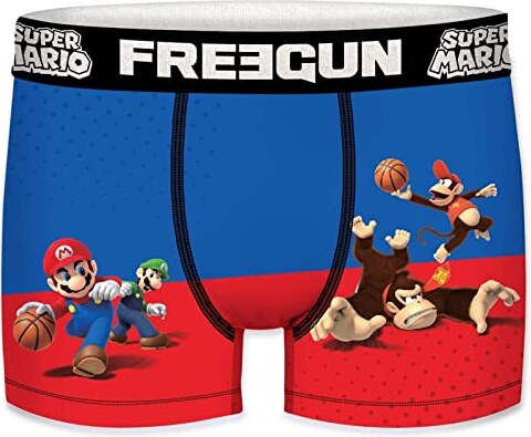 Super Mario Kinder Boxershorts 2 Stück/Packung 5-12 Jahre - Disney Who Super Mario Kinder Boxershorts 2 Stück/Packung 5-12 Jahre - Disney Who