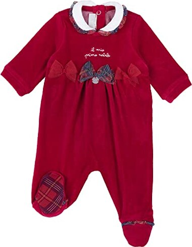 Tutina Neonato In Ciniglia Chicco - Con Piedini - Morbida E Lavabile - Unisex Per Beb&egrave;