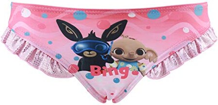 Bing Bunny - Bambina - Costume da Bagno Slip Monokini - Bikini 2 Pezzi ...