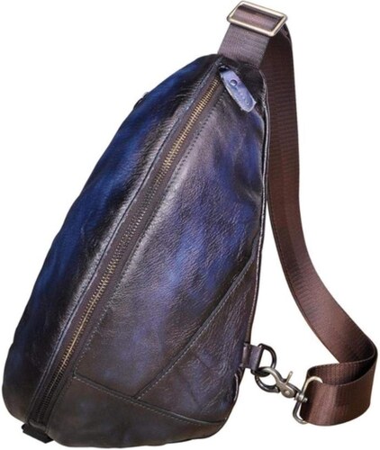 Zaino Per Ciclismo Zaino A Tracolla Monospalla In Tela - Borsa Crossbody Unisex, 18 Litri, Design Vintage, Perfetto Per Ciclismo, Escursionismo E Viaggi Sling Bag Vintage Unisex