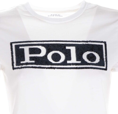 Farfetch Abbigliamento Top e t-shirt T-shirt Polo Polo con applicazione logo Blu 