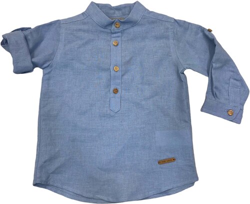 GA22 Camicia Oxford Manica Lunga Per Bambini | 100% Cotone Per Scuola E Tempo Libero - Foto 6