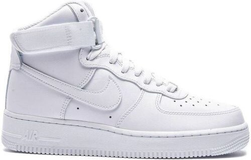 Nike Sneakers alte Air Force 1 W Hi Triple White - Stileo.it