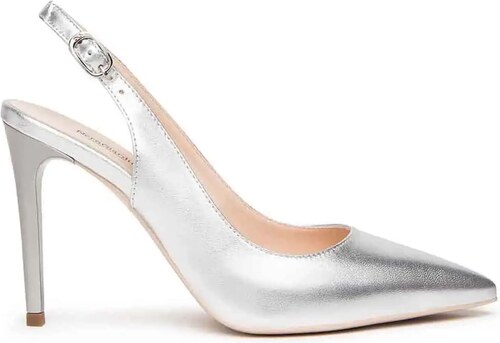 Nero Giardini Scarpe Sneakers Donna Estate E513040d 707 in Pelle Bianco