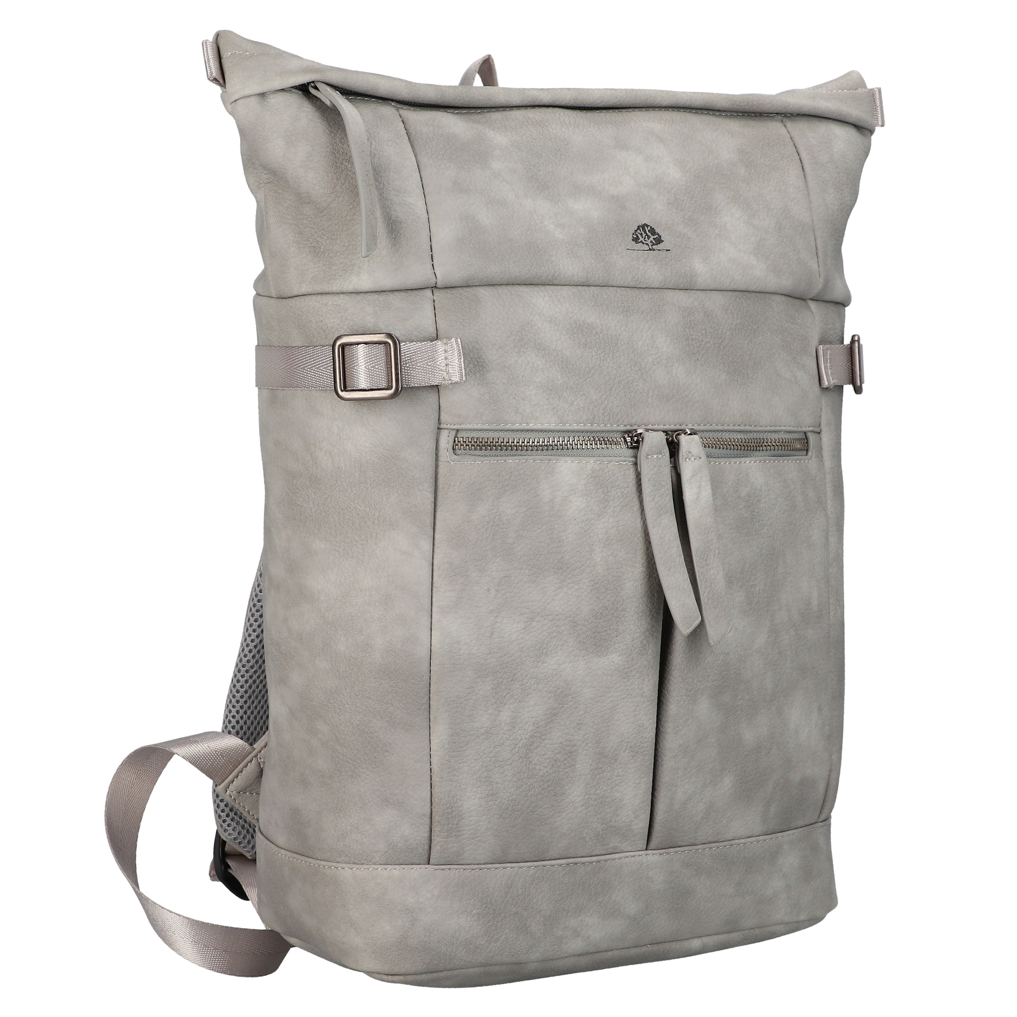Zaino GreenBurry 32*31*15 cm vera pelle bovina donna daypack vintage 1617