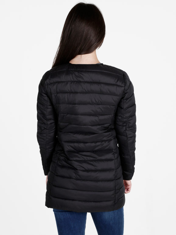 Solada Giubbino Donna 100 Grammi Con Bottoni Piumini Invernali Nero Taglia M