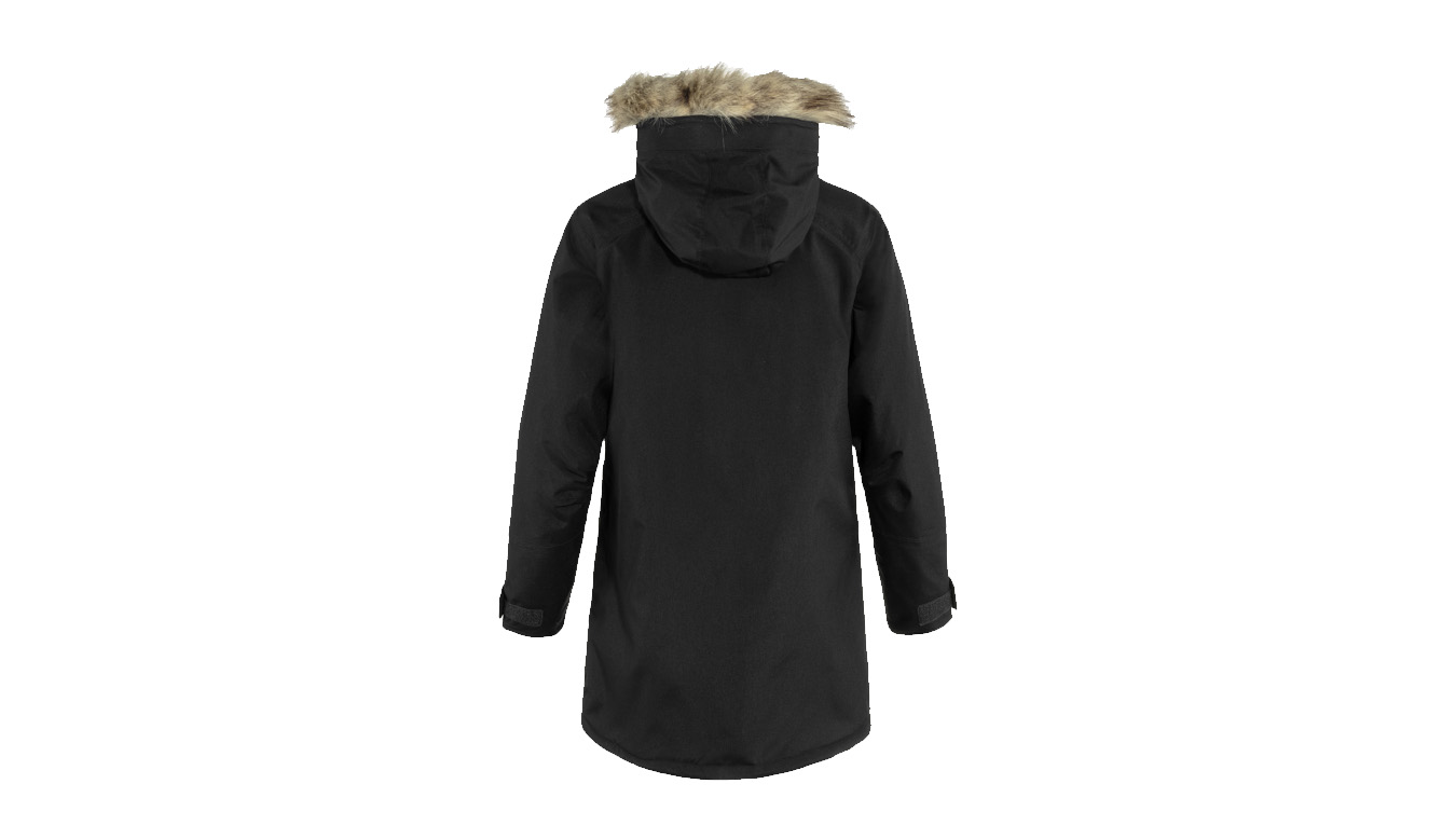 Fjällräven Nuuk Parka W Donne - Giacche Fjällräven - Nero - F86369-550-M