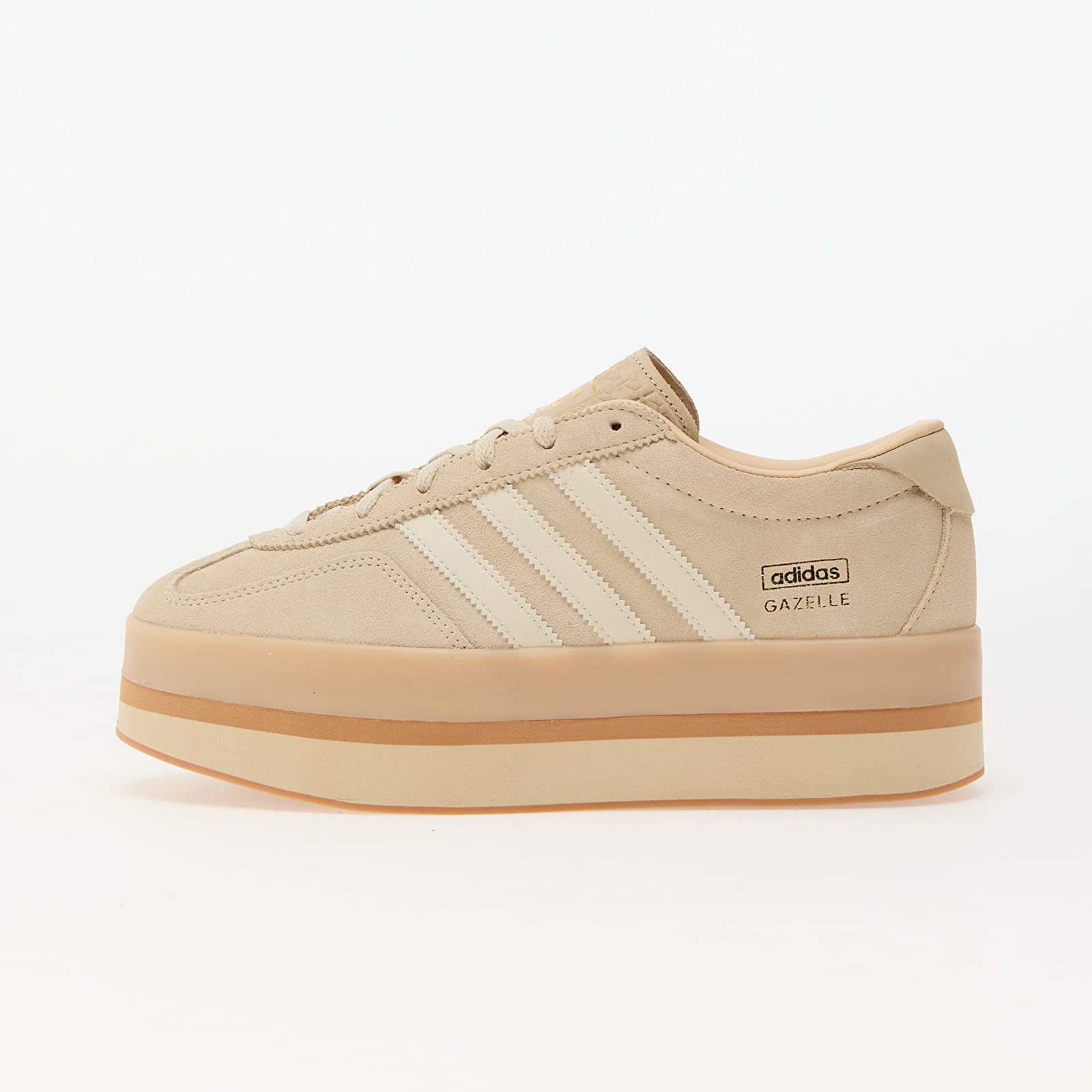 adidas Originals Sneakers adidas Gazelle Stack W Sand Strata/ Gum 3/ Cream White