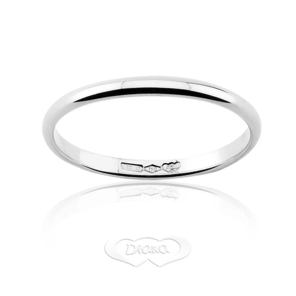 byOGM, Giannotti Fermanello in oro bianco 18 kt larghezza cm 0,20