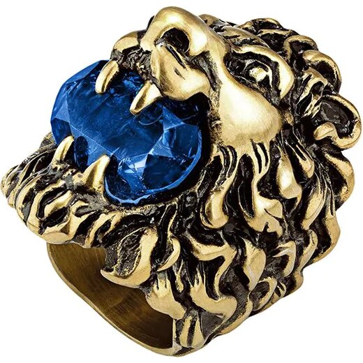 Anello gucci testa di on sale tigre