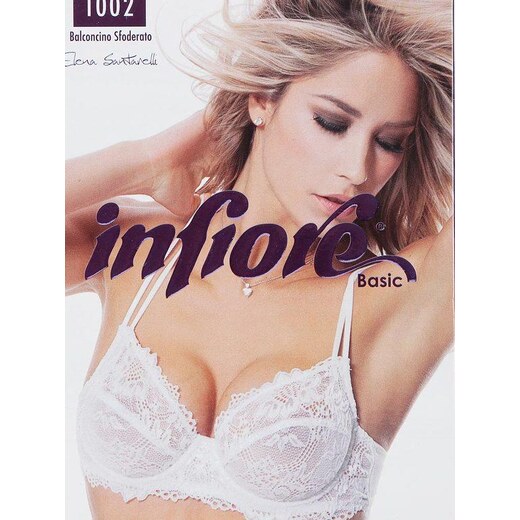 Infiore Reggiseno balconcino sfoderato in pizzo 1002 Reggiseni