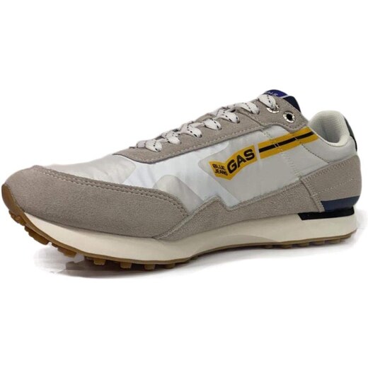 Gas Jeans Gas Scarpe da Uomo Sneaker camoscio Bianco GAM013000/01 