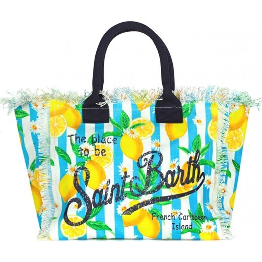 MC2 Saint Barth - Borsa grande - 371117 - Giallo/Turchese. Donna 