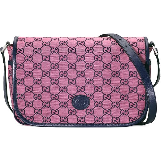 ▷ Borsa verde per bembina con incrocio GG Gucci Kids