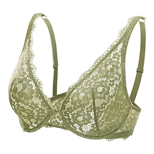 Reggiseno pizzo a contrasto con ferretto