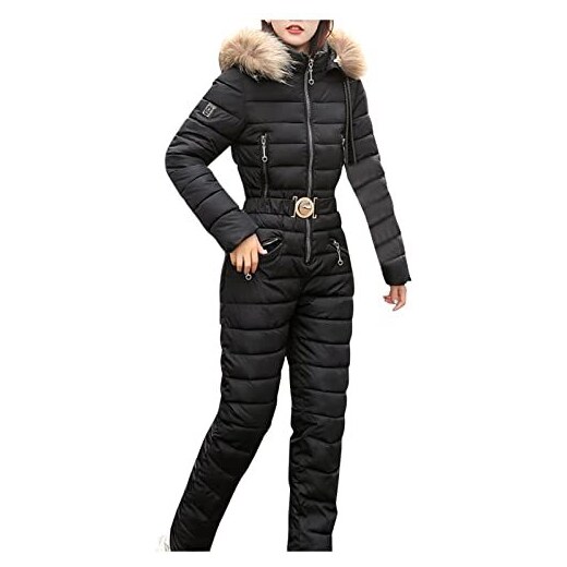 Fulidngzg Tute da Neve Donna Curvy Calda Completa Abbigliamento Neve  Completo Sci Snowboard Impermeabile Cappuccio Tuta da Sci Sportiva due  Pezzi Tuta da Neve Elegante Montagna Completo Tuta da Sci 