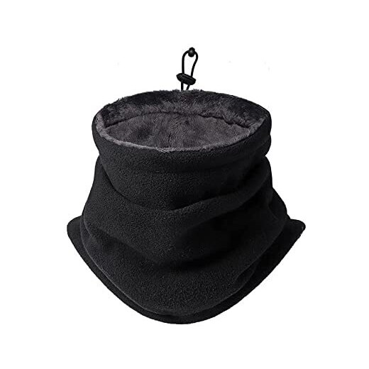 SCALDACOLLO IN PILE TERMICO UOMO DONNA ANTIVENTO MOTO CAPPELLO CON