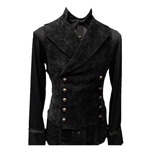 Abiti Da Uomo Giacca Rossa Doppio Petto Giacca Blazer Steampunk Slim  Colletto Alla Coreana Frac Cappotto In Redingote Gotico Vittoriano Costume  Di Halloween Da 27,69 €