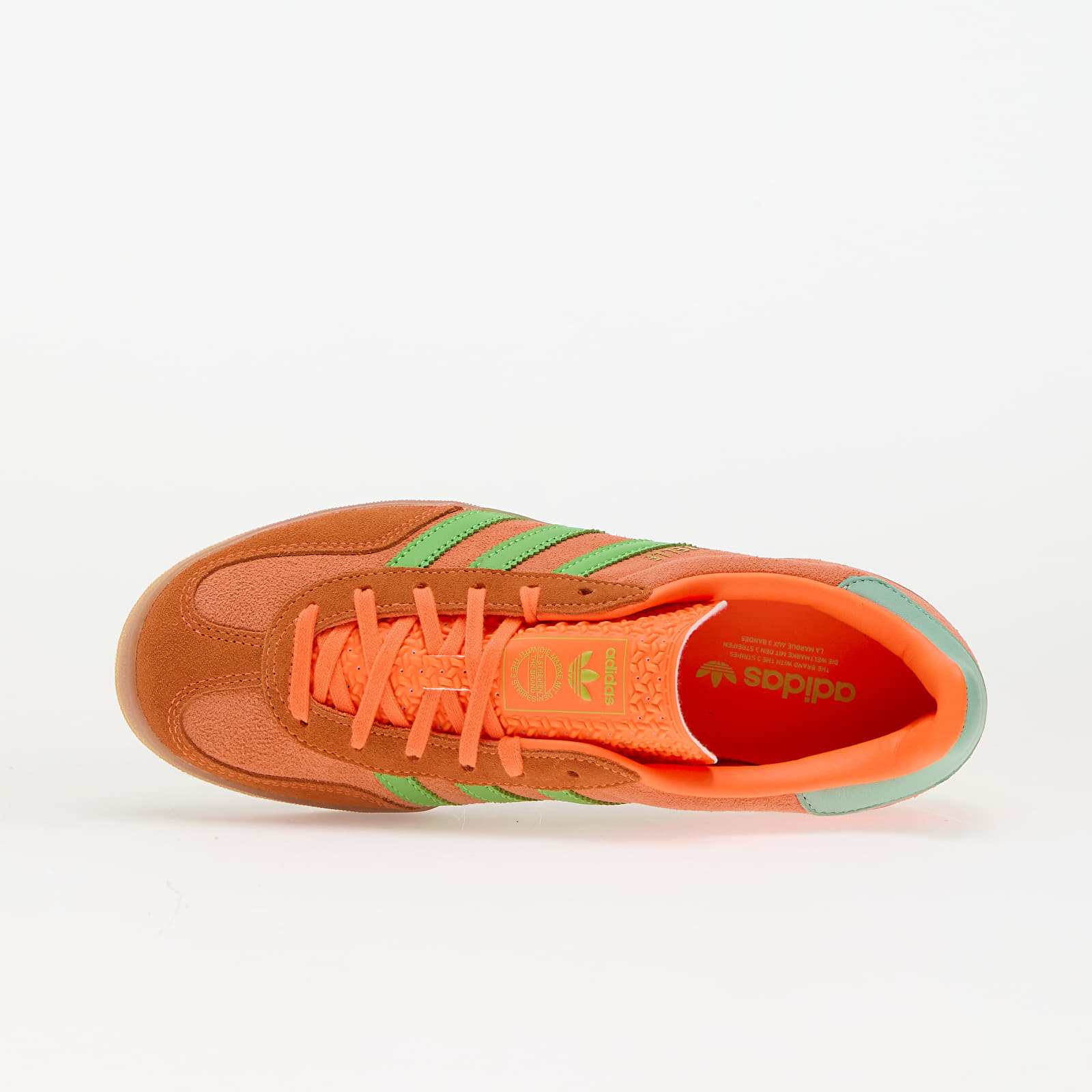 adidas Originals adidas Gazelle Indoor W Clear Mint/ Solar Orange/ Semi Green