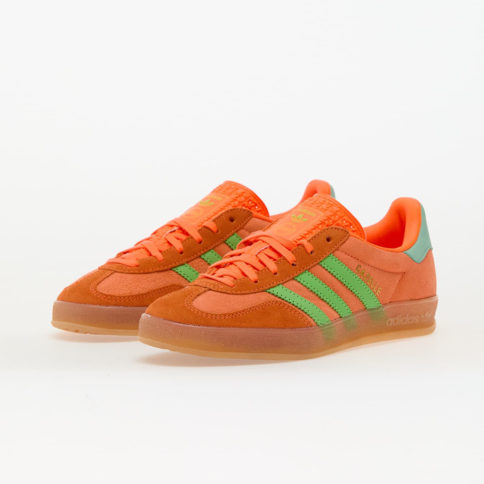 adidas Originals adidas Gazelle Indoor W Clear Mint/ Solar Orange/ Semi Green