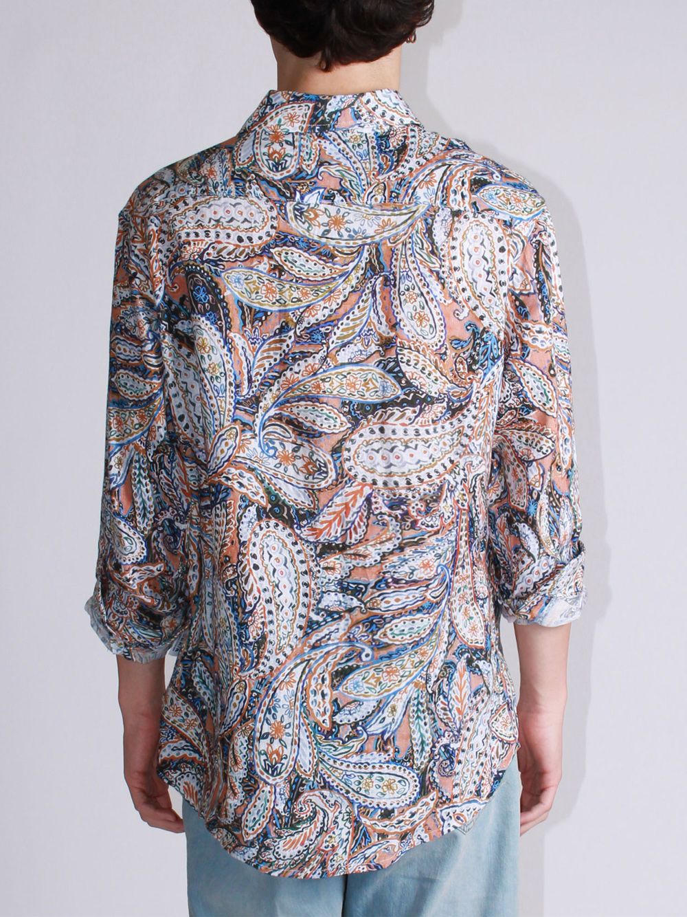 Berna Camicia Lino - Fantasia Uomo PE25 promo