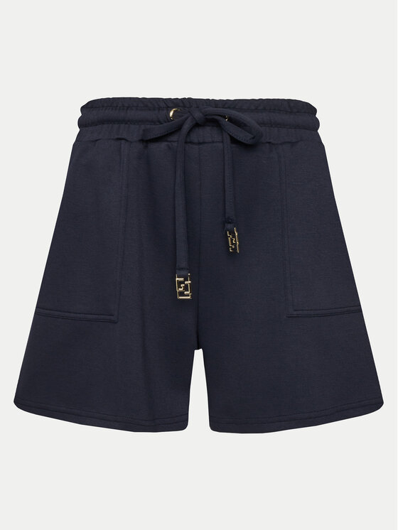 Gaudi Pantaloncini di tessuto 511BD25009 Verde Relaxed Fit
