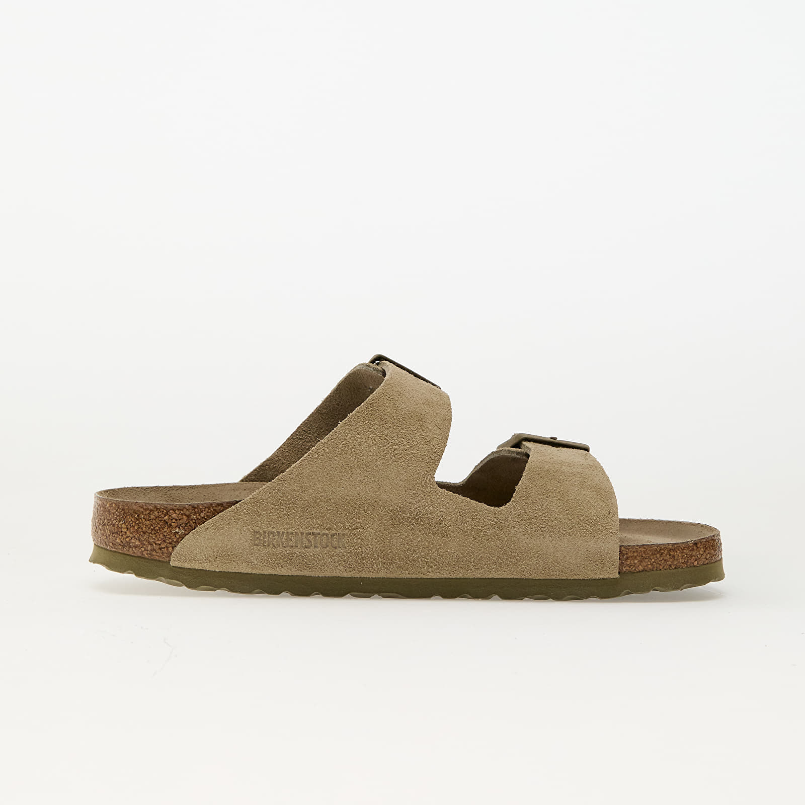 Sneakers Birkenstock Arizona Soft Footbed Suede Leather Faded Khaki