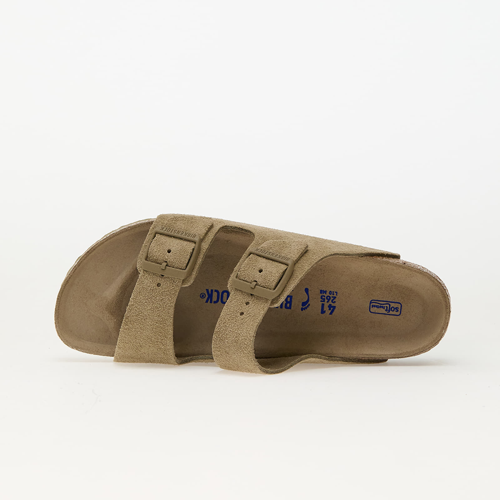 Sneakers Birkenstock Arizona Soft Footbed Suede Leather Faded Khaki