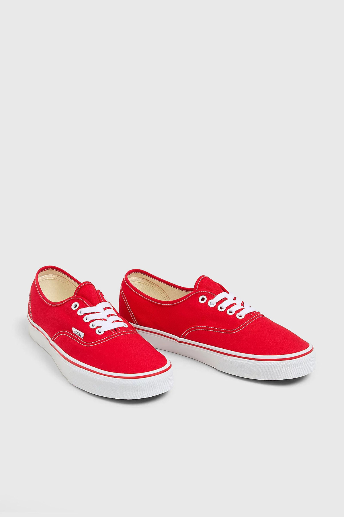 Vans "off The Wall" Sneaker Authentic Rosso Donna