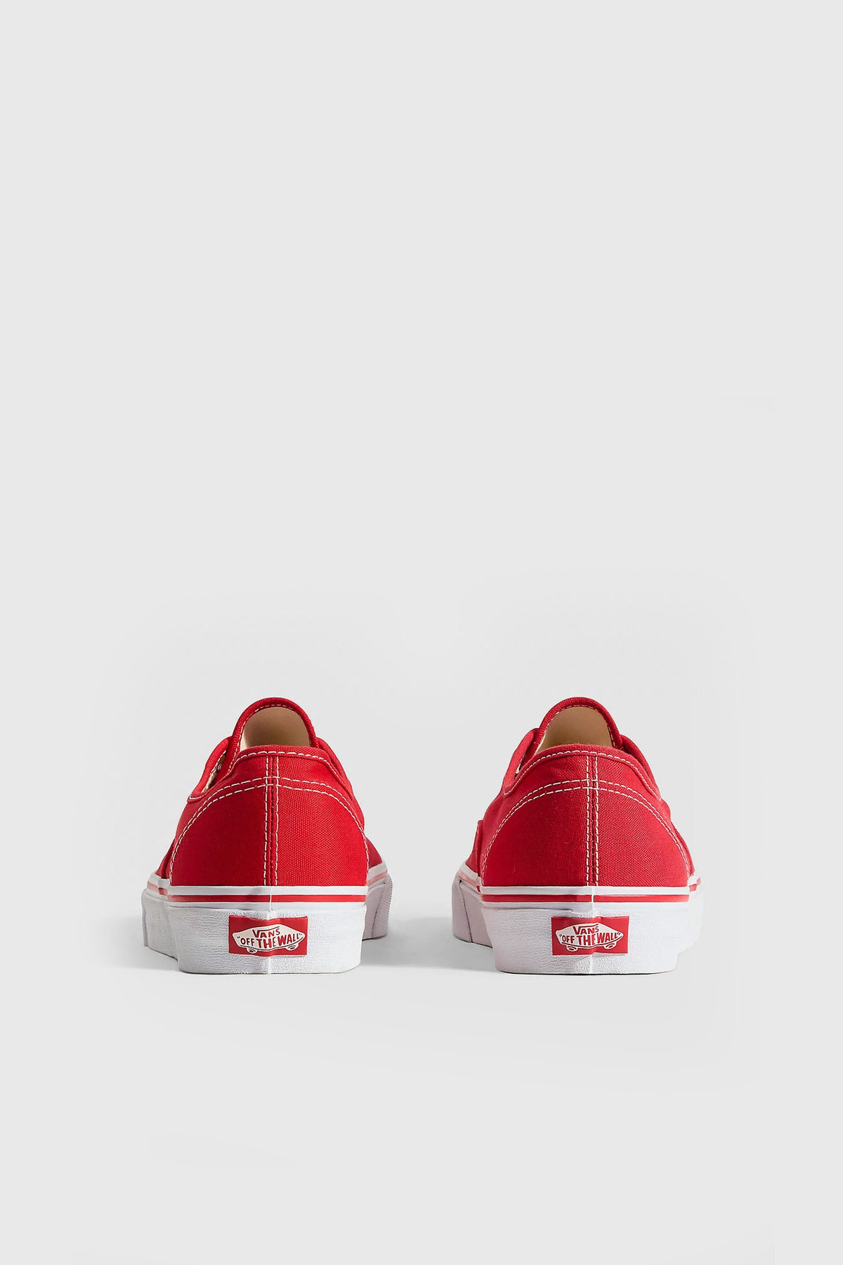 Vans "off The Wall" Sneaker Authentic Rosso Donna