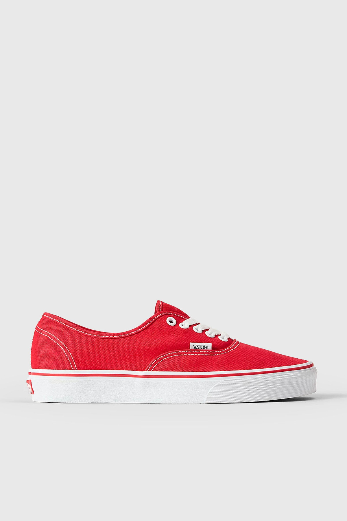 Vans "off The Wall" Sneaker Authentic Rosso Donna