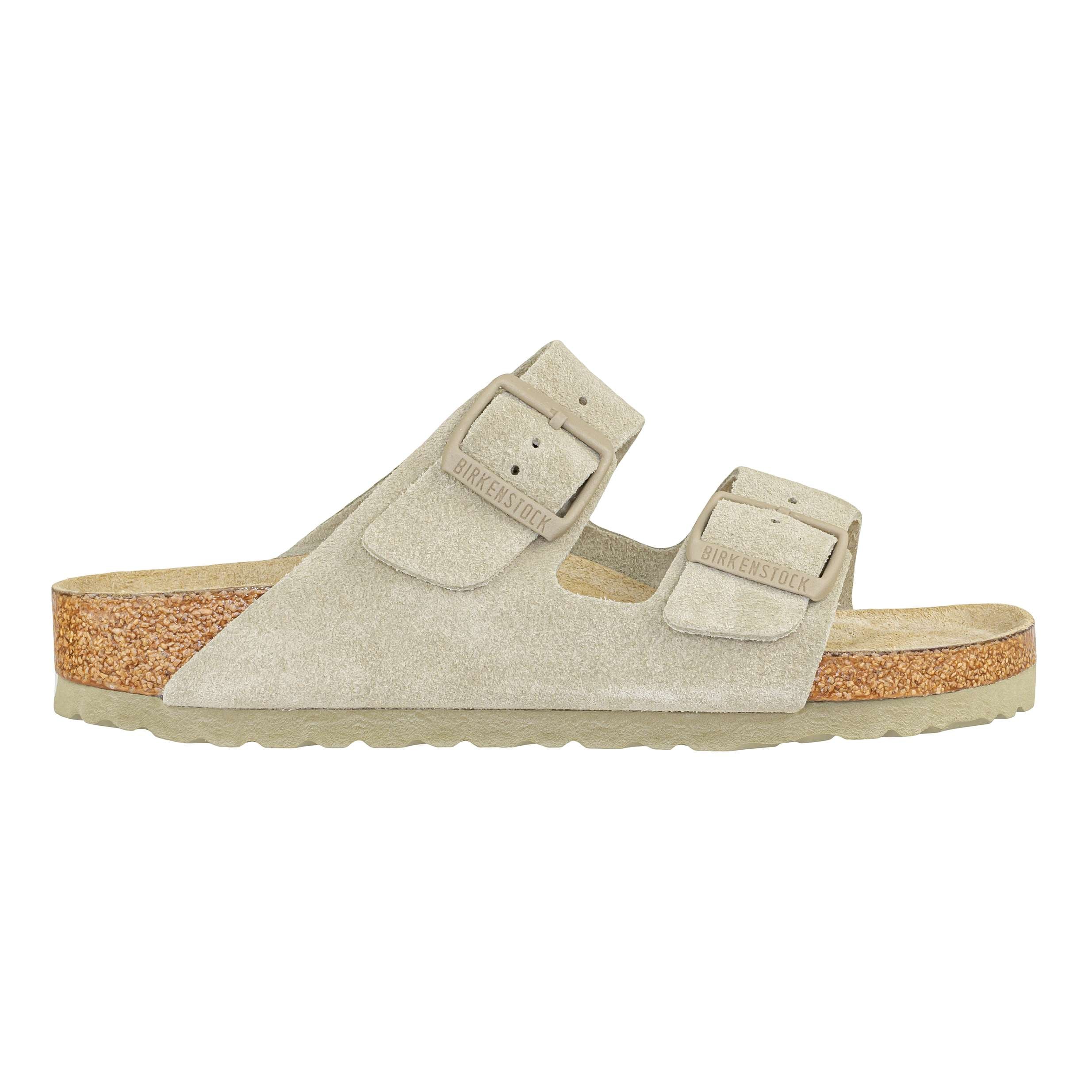 BIRKENSTOCK 1019088 ARIZONA BS FADED KHAKI SOFT FOOTBED NARROW FIT