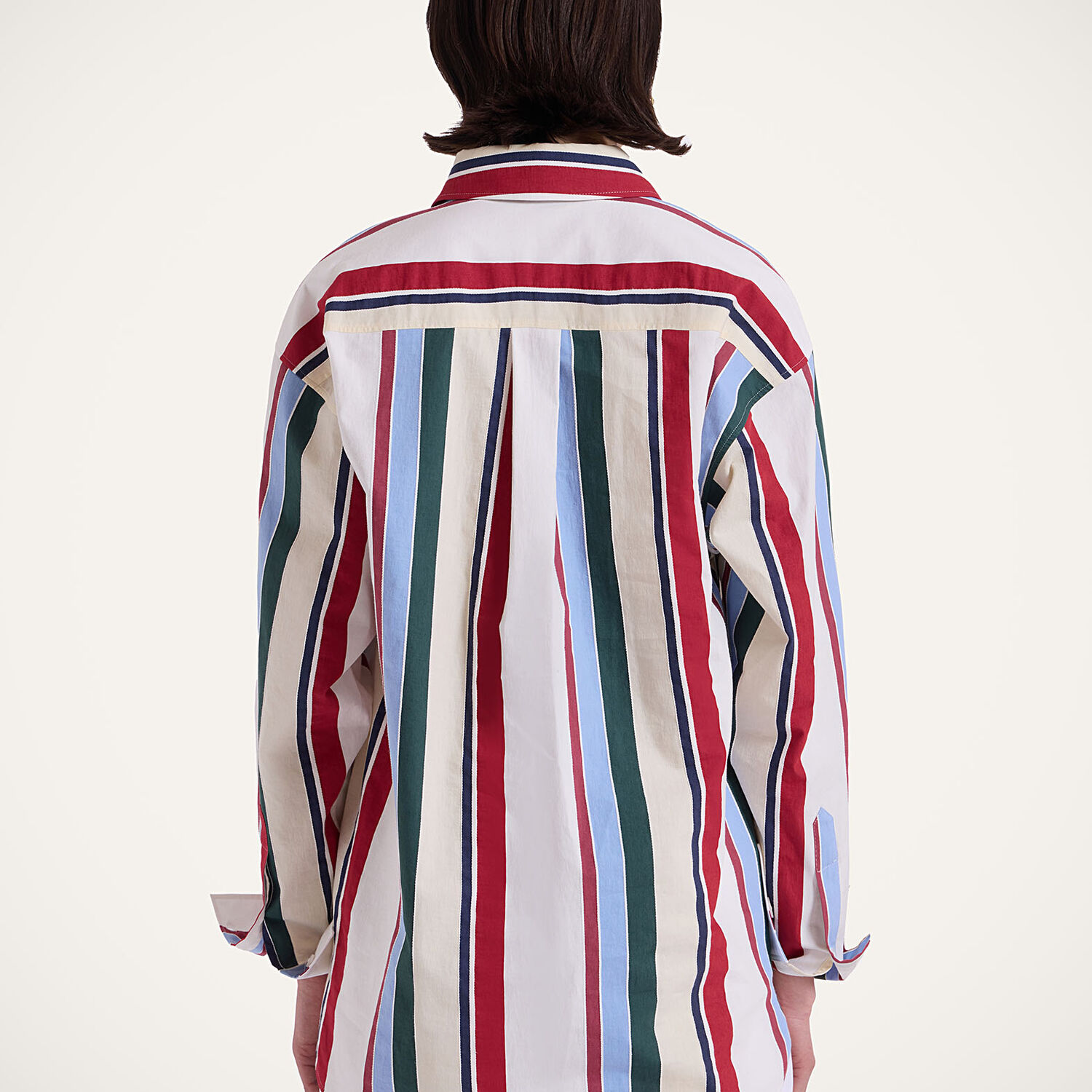 La DoubleJ Shirts & Tops gend - Better Than Your Boyfriend's Shirt Stripes Multicolor L 88% Cotton 12% Polyamide