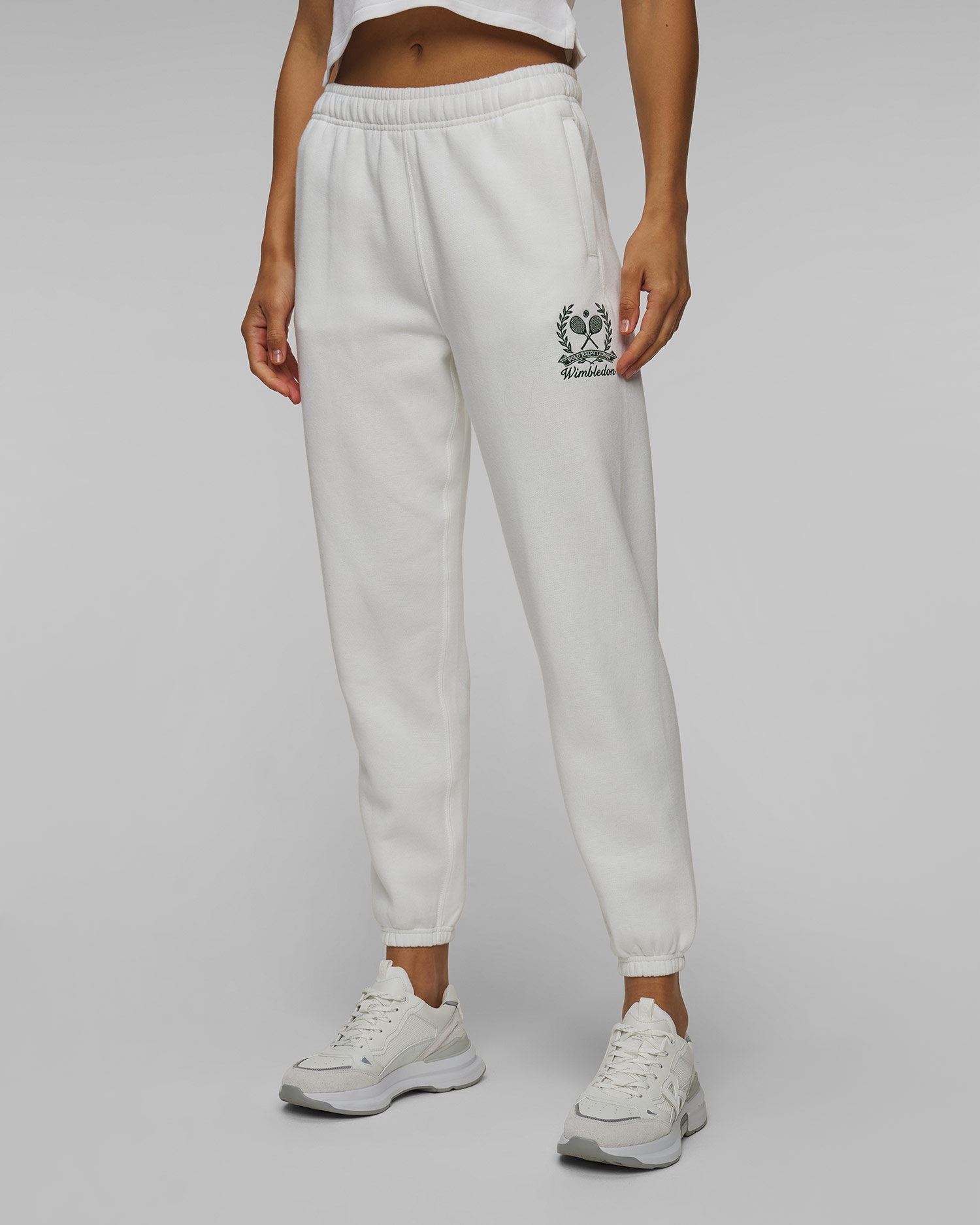Pantaloni Da Tuta Bianchi Da Donna Polo Ralph Lauren