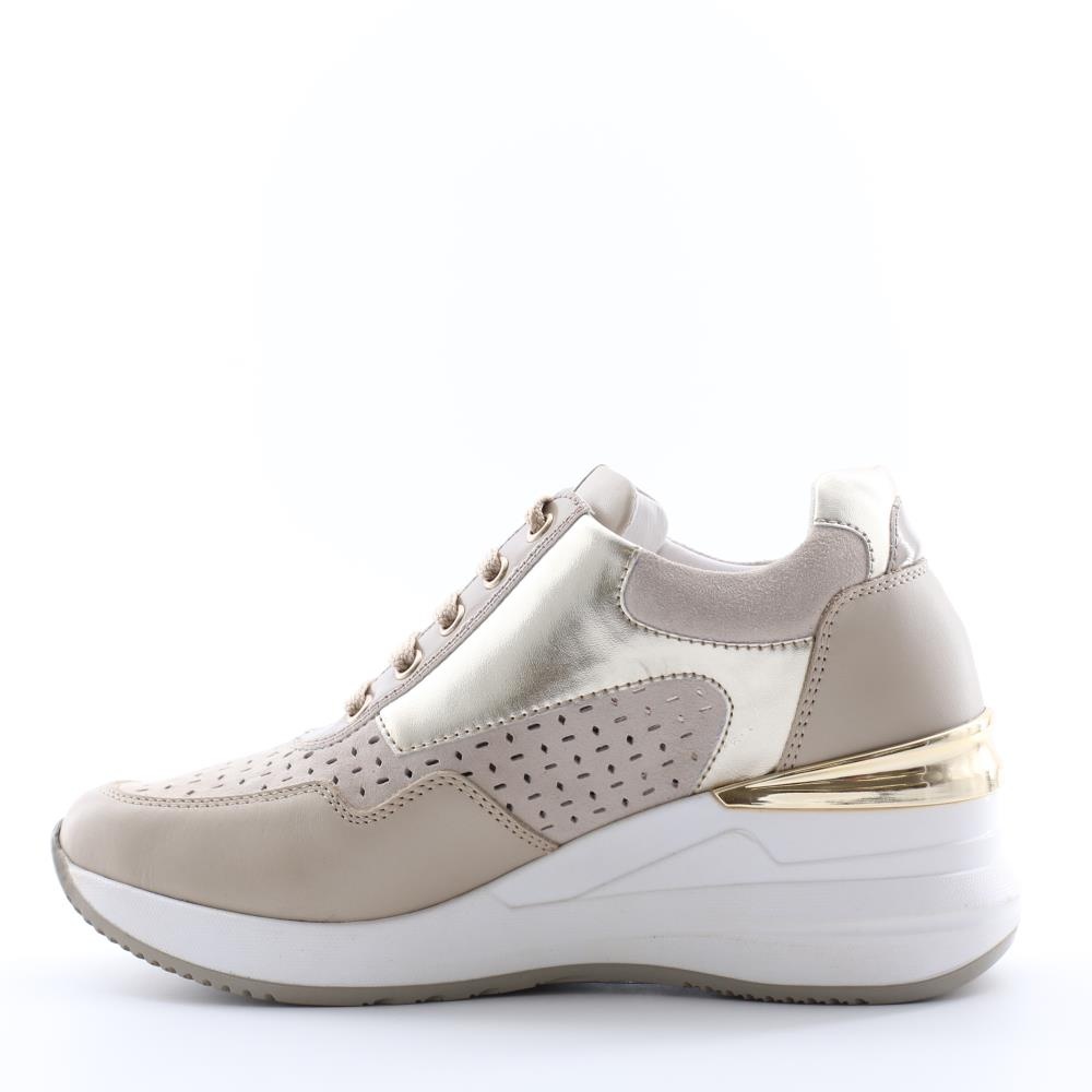 Nanook Sneakers con zeppa 19584 Vaniglia