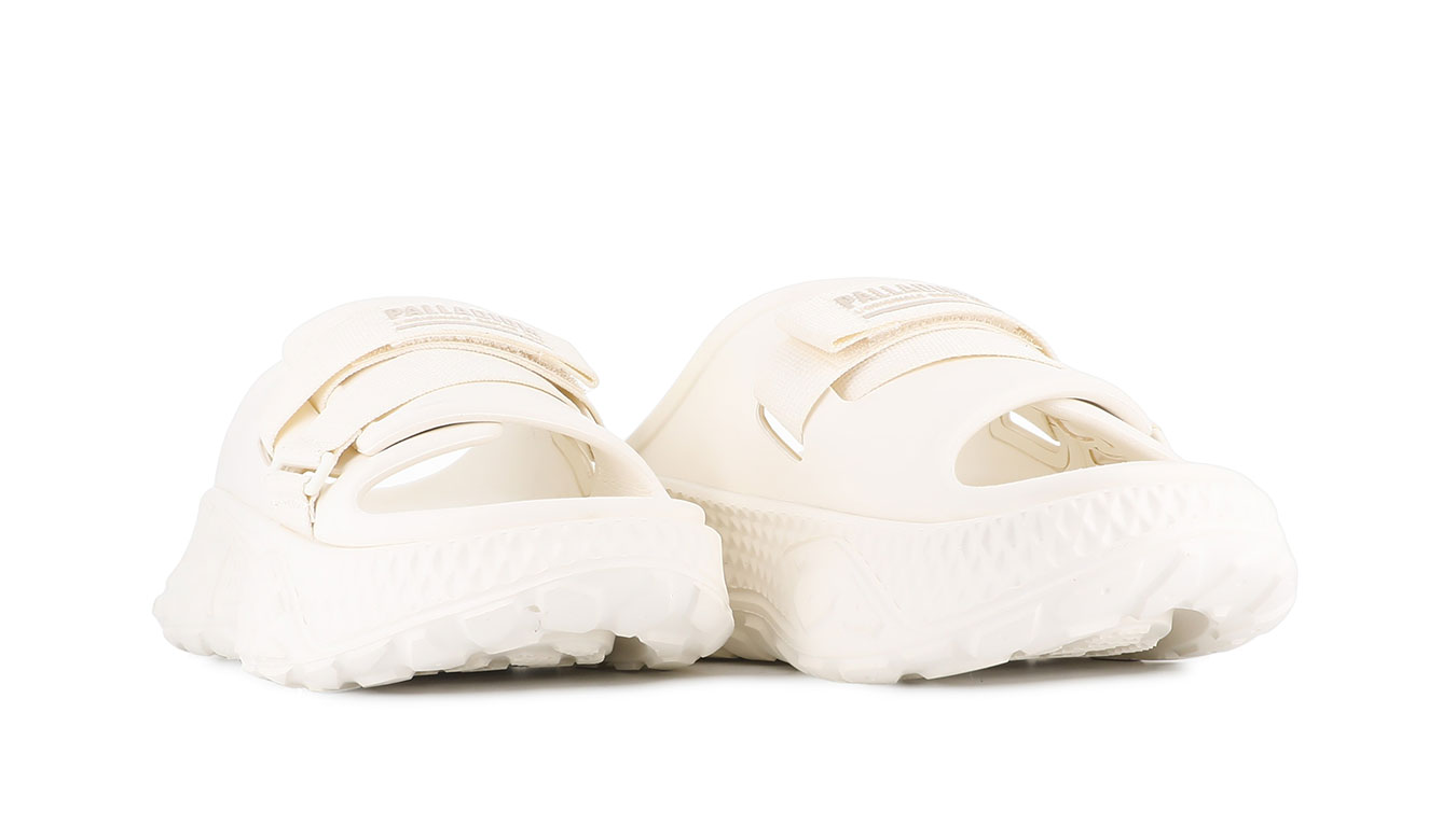 Palladium Offbound Slide Cream White M Unisex - Sandali Palladium - Marrone chiaro - 74480-180-M-5.5