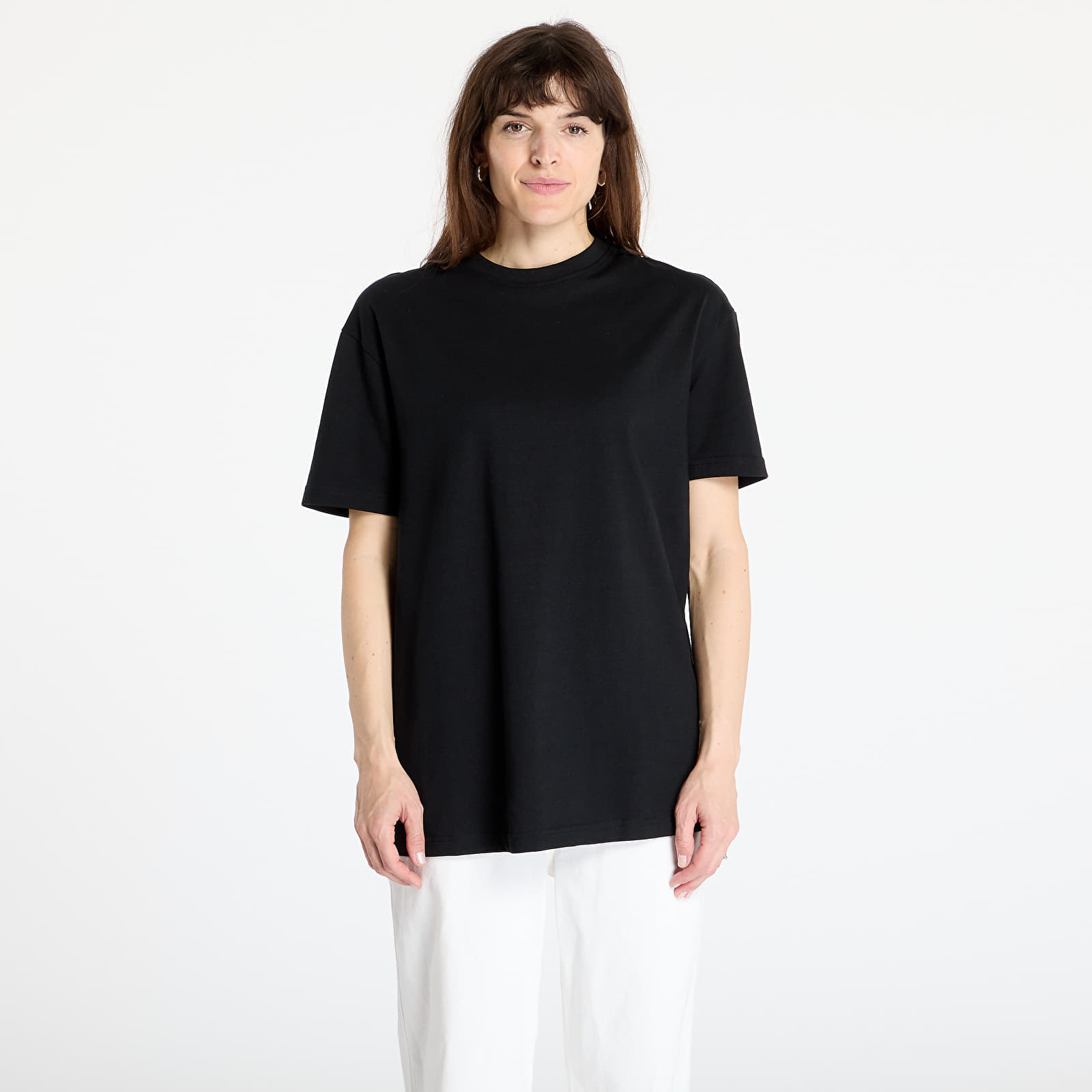 Maglietta Urban Classics Ladies Oversized Boyfriend Tee Black XS