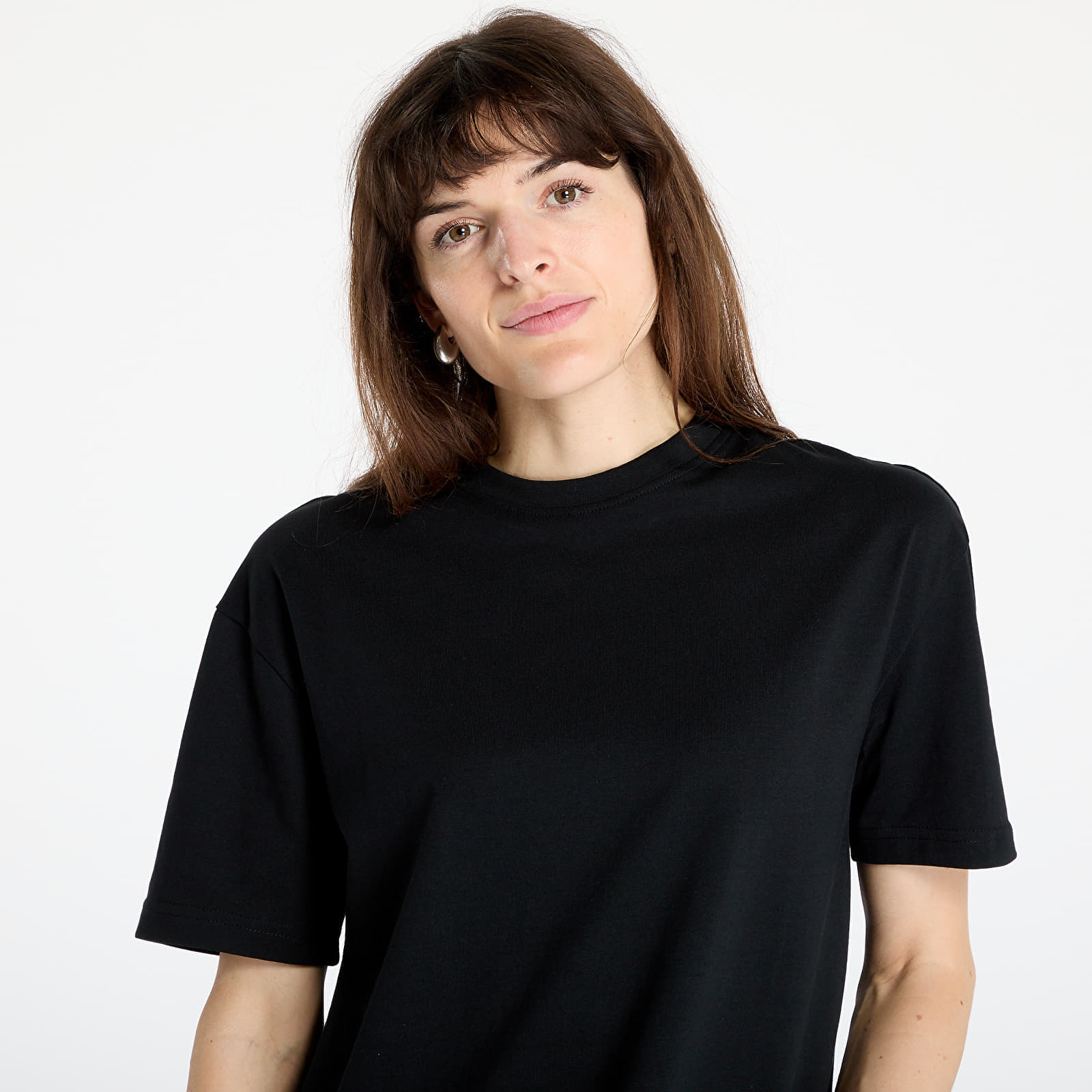 Maglietta Urban Classics Ladies Oversized Boyfriend Tee Black XS