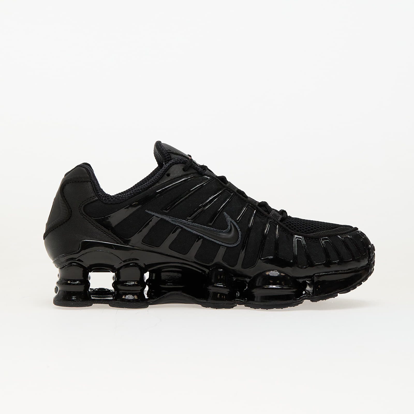 Nike Shox TL Black/ Black-Mtlc Hematite-Max Orange