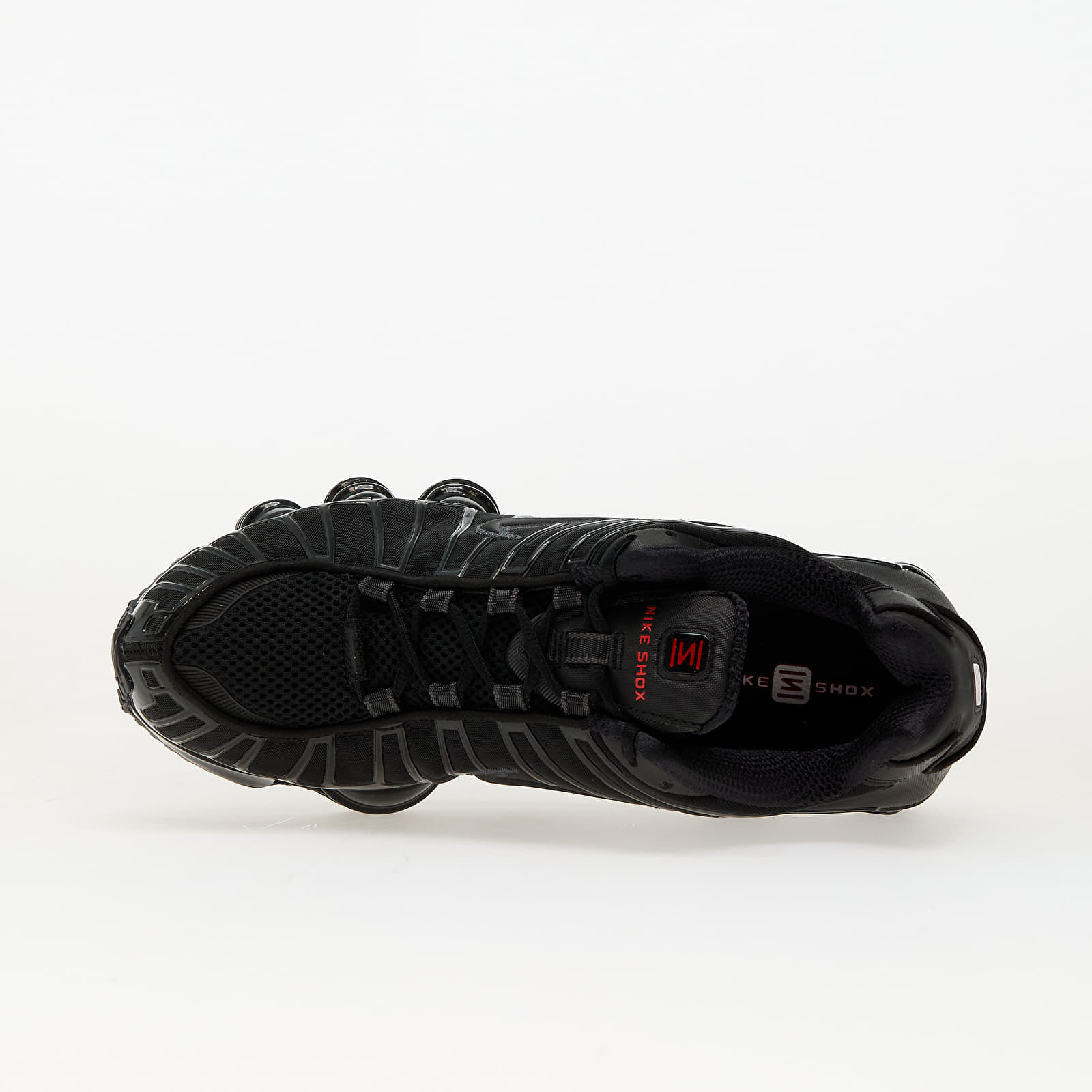 Nike Shox TL Black/ Black-Mtlc Hematite-Max Orange