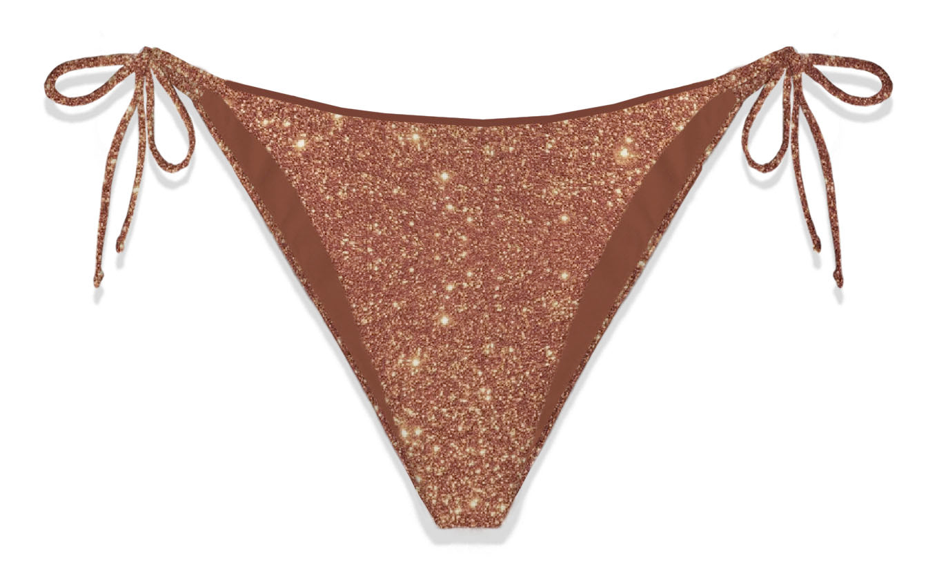 Mc2 Saint Barth slip marielle lurex marrone