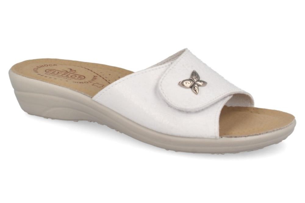 Fly flot Ciabatta comfort T4c36me Bianco