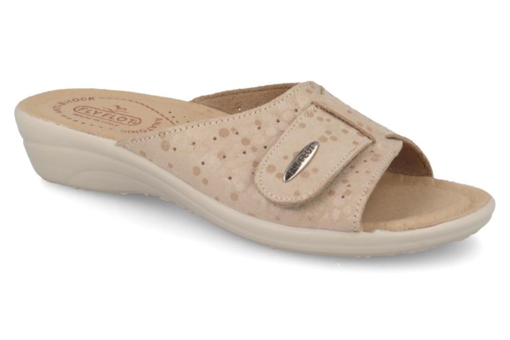 Ciabatta Infradito Fly Flot Donna Con Zeppa 5 Cm | Plantare Anatomico E Comfort, Modello Elegante Made In Italy